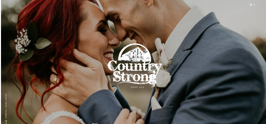 front page of country strong events